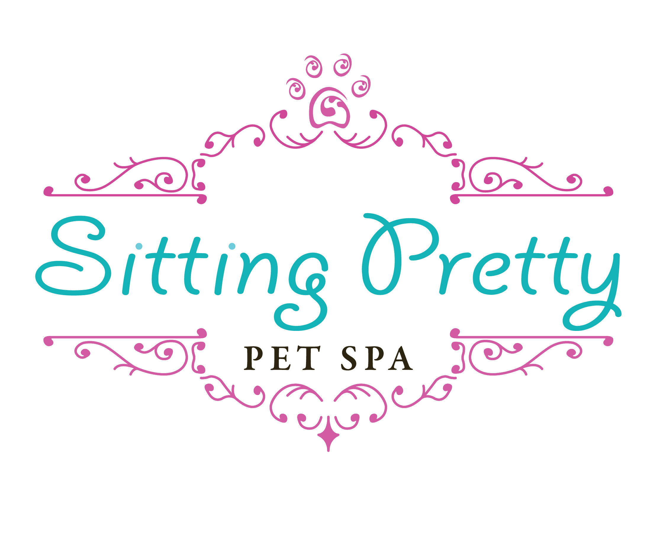 Logo for Sitting Pretty Pet Spa & Boutique